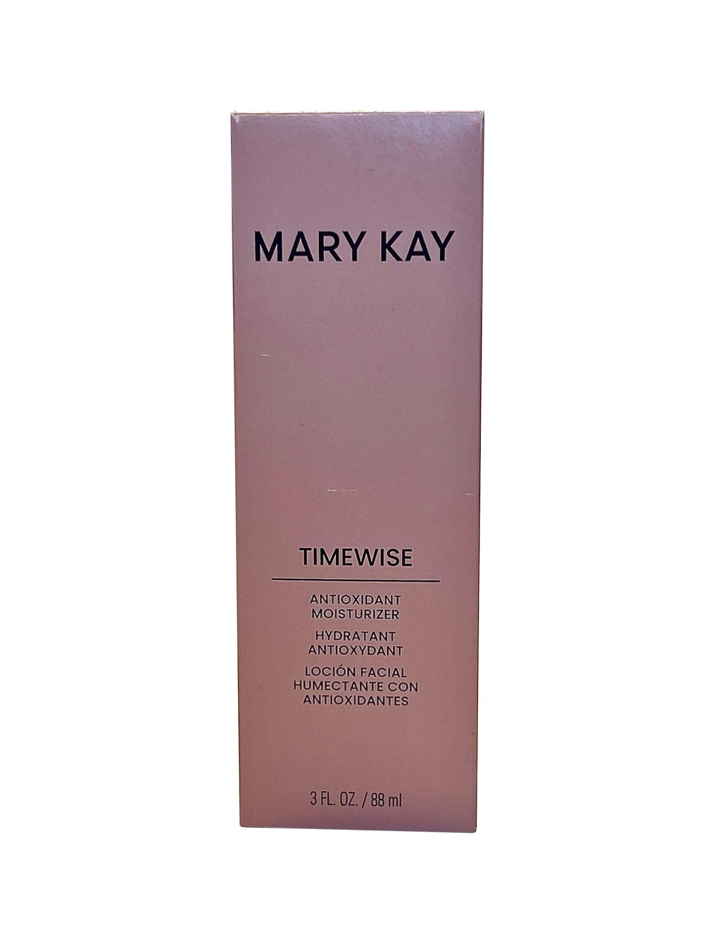 Model applying Mary Kay Timewise moisturizer for hydrated, smoother skin
