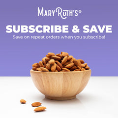 Pumpkin seeds and oil near MaryRuth's bottle illustrating nourishing oil inclusion