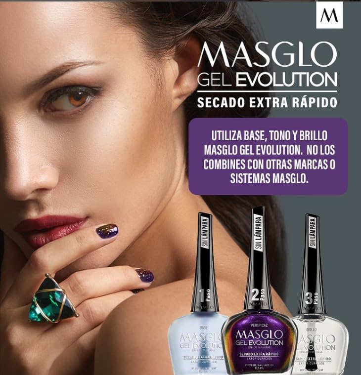 MASGLO Tiza application closeup showing smooth coverage and quick drying