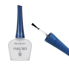 MASGLO brush stroke close-up revealing smooth application and coverage