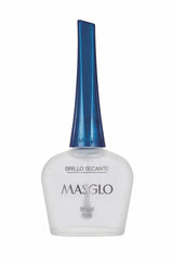 MASGLO front bottle showing polished finish and color payoff benefit
