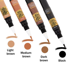 MATEPLEX open pen with visible brush demonstrating applicator quality
