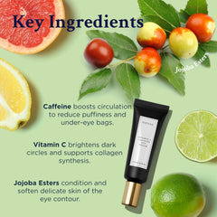 MATKAS label detail highlighting vitamin C, caffeine, peptides for visible benefits