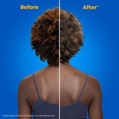 MATRIX applying mask to wet hair demonstrating even distribution and protection