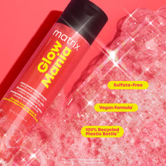 MATRIX ingredient label highlighting glycolic acid and rosehip oil benefits