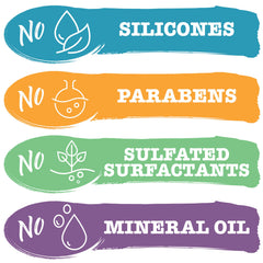 Maui Moisture close-up ingredients label highlighting aloe and oils