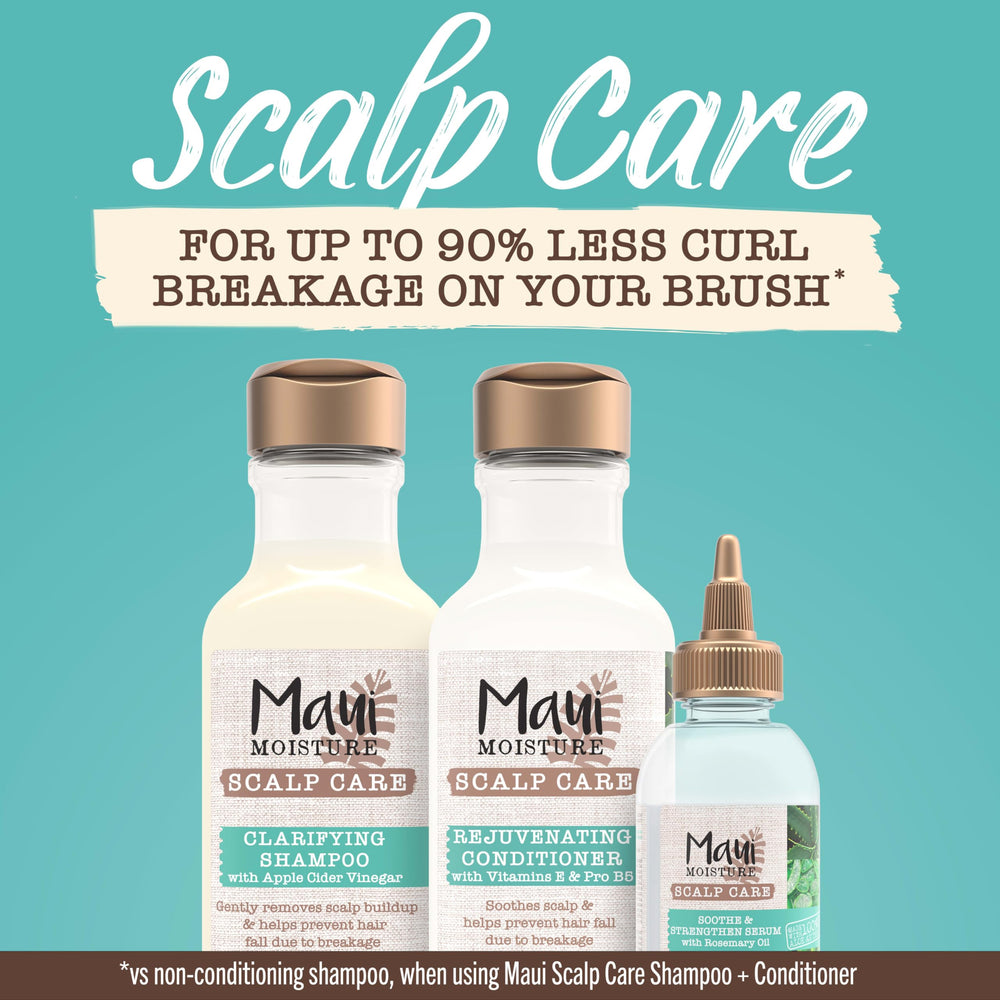 Maui Moisture creamy conditioner texture pouring for lightweight hydration