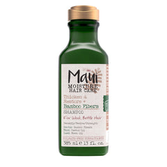 Maui Moisture front packaging showing bottle and label benefits
