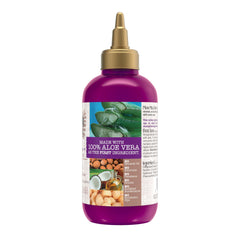 Maui Moisture bottle next to ruler showing 5 fl oz scale and portability