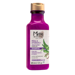 Maui Moisture front bottle shot showing packaging and nourishing benefits