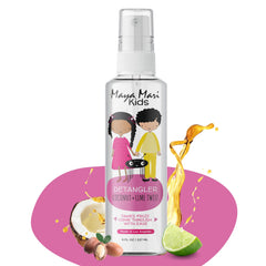 MAYA MARI front bottle showing coconut lime scent and benefits