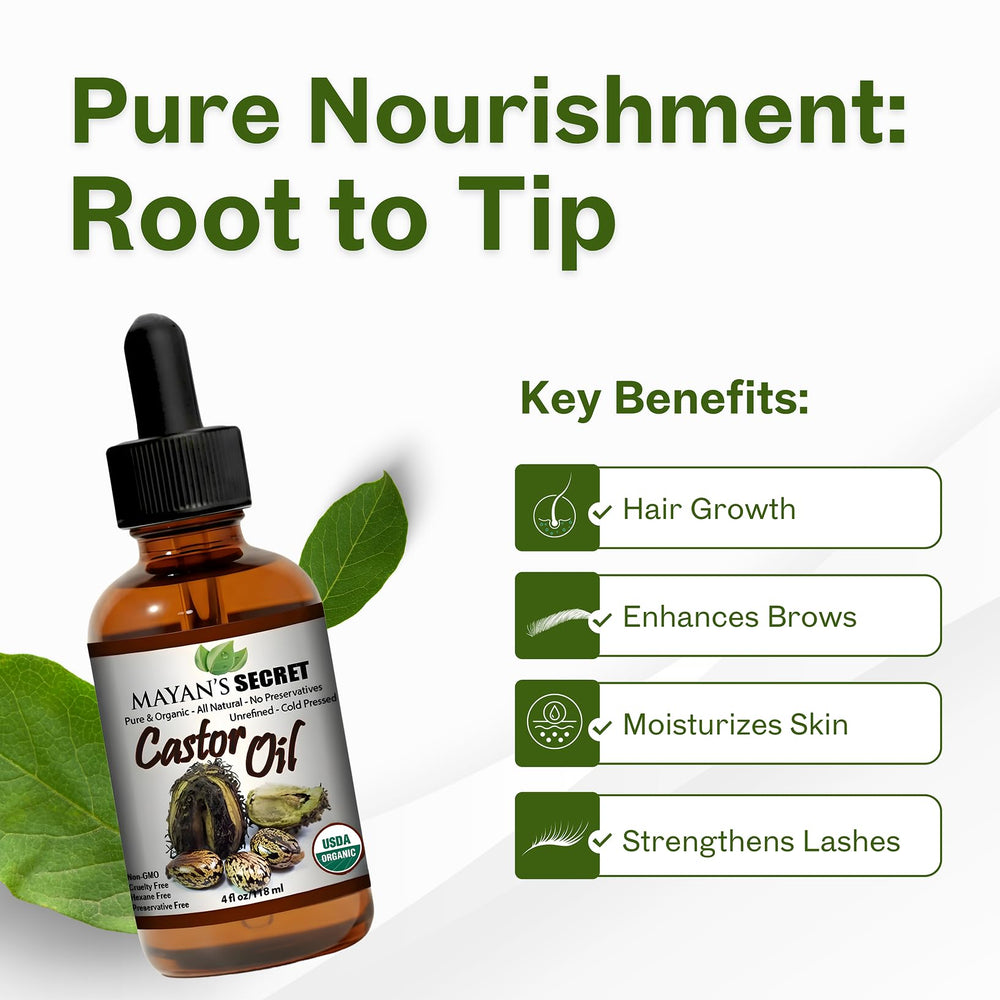 Mayan's Secret being massaged into scalp demonstrating improved manageability and nourishment