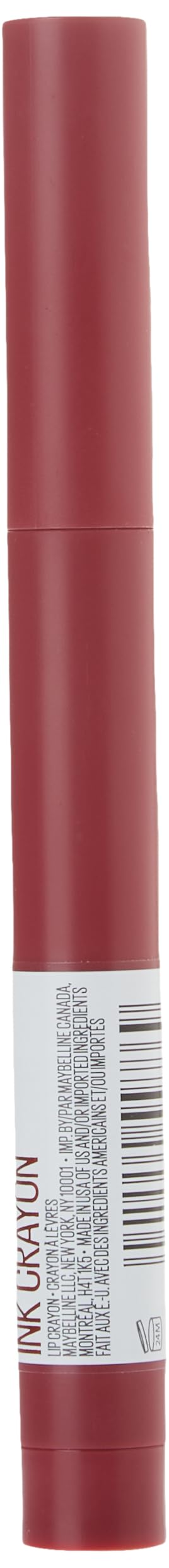 Maybelline detail of built-in sharpener offering on-the-go tip maintenance