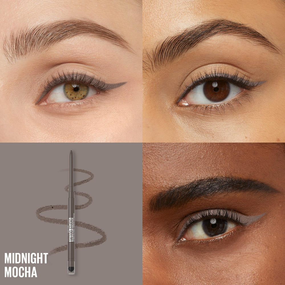 MAYBELLINE built-in blender end detail for easy smoky blending