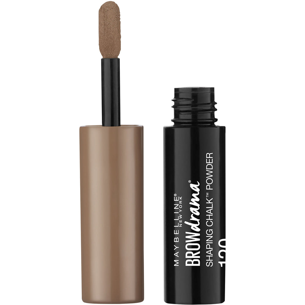 Maybelline Brow Drama applicator closeup highlighting brush tip for precise shaping