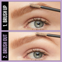 Maybelline Brow Fast Sculpt on-model demonstrating neat brow shaping