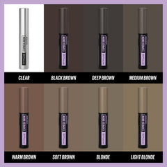 Maybelline Brow Fast Sculpt label and lid detail for formula clarity