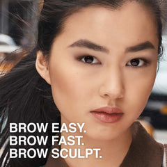 Maybelline Brow Fast Sculpt multi-shade row showing shade range for varied brow tones