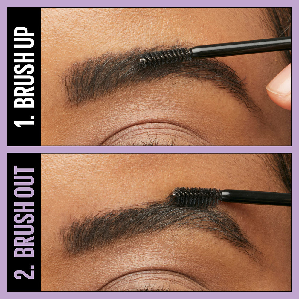 Maybelline Brow Fast Sculpt applied on model for natural daytime brows
