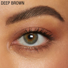 Maybelline before and after brows comparison proving fuller natural‑looking results