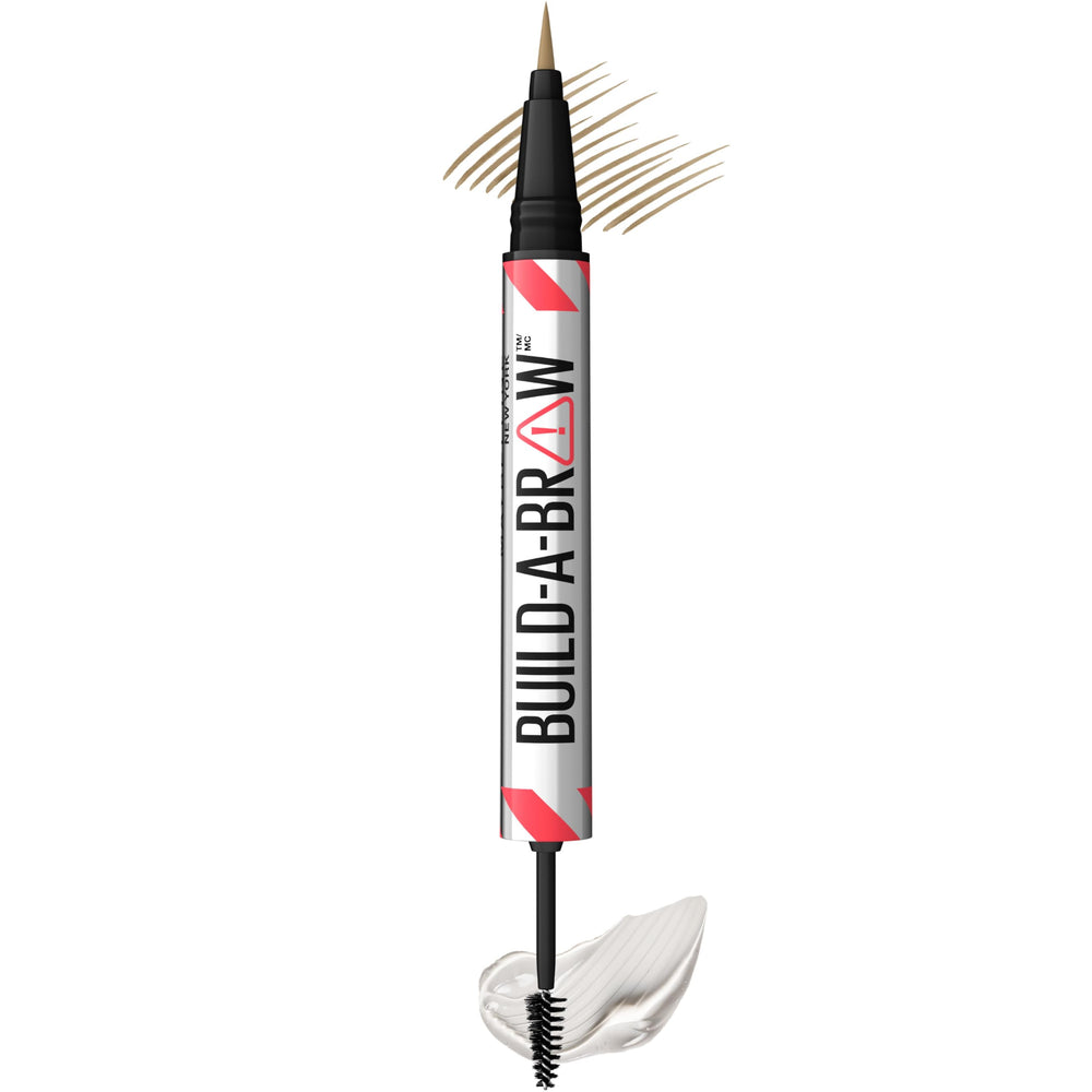 MAYBELLINE front packaging showing Build-A-Brow for quick fuller brows