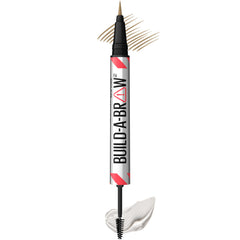 MAYBELLINE front packaging showing Build-A-Brow for quick fuller brows