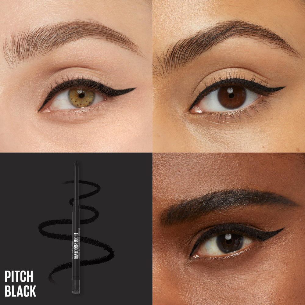 MAYBELLINE built-in blender detail demonstrating easy smoky blending benefit