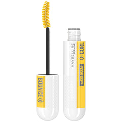 Maybelline Colossal Curl Bounce front packaging showing bold Blackest Black shade and benefits