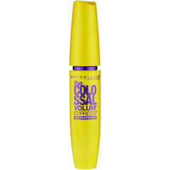 Maybelline mascara wand coated with formula demonstrating smooth, clump-free texture