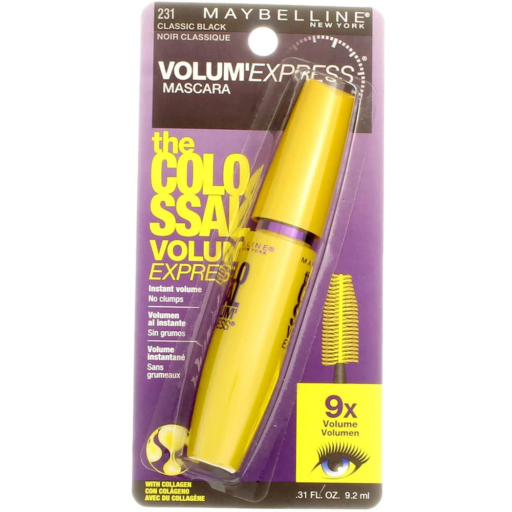 MAYBELLINE close-up of Mega Brush displaying bristles for even volume application