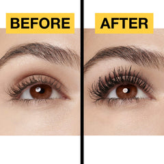 Maybelline Colossal texture swipe showing collagen-rich formula for volume