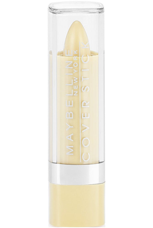 MAYBELLINE cover stick front packaging showing compact twist-up design and shade