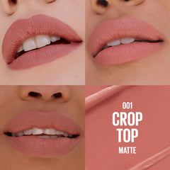 MAYBELLINE bullet close-up highlighting smooth tip and precise application