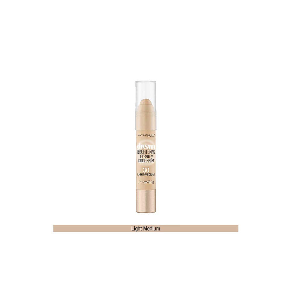 MAYBELLINE concealer texture close up showing pearlescent finish and smooth blendability