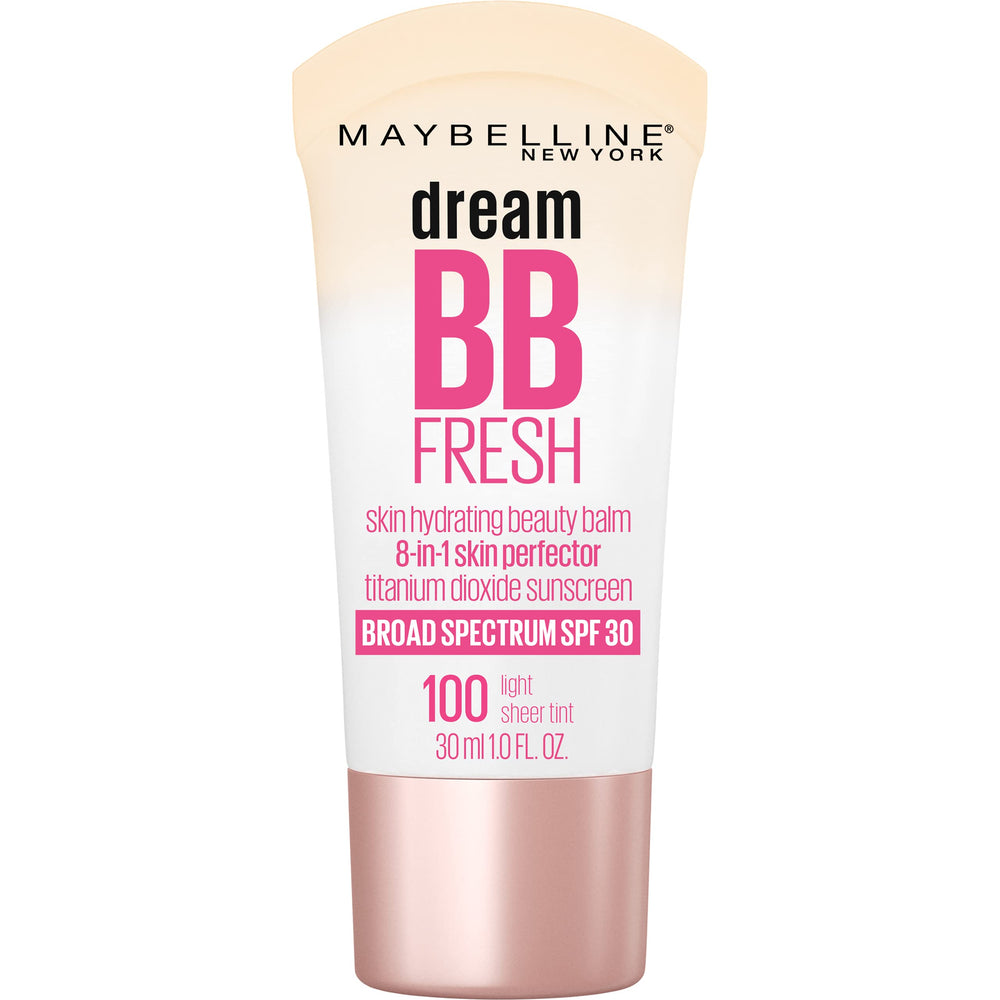 Maybelline front packaging showing BB cream tube and SPF benefit