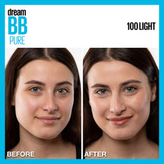 MAYBELLINE Dream Pure tube label closeup showing ingredients and salicylic acid benefit