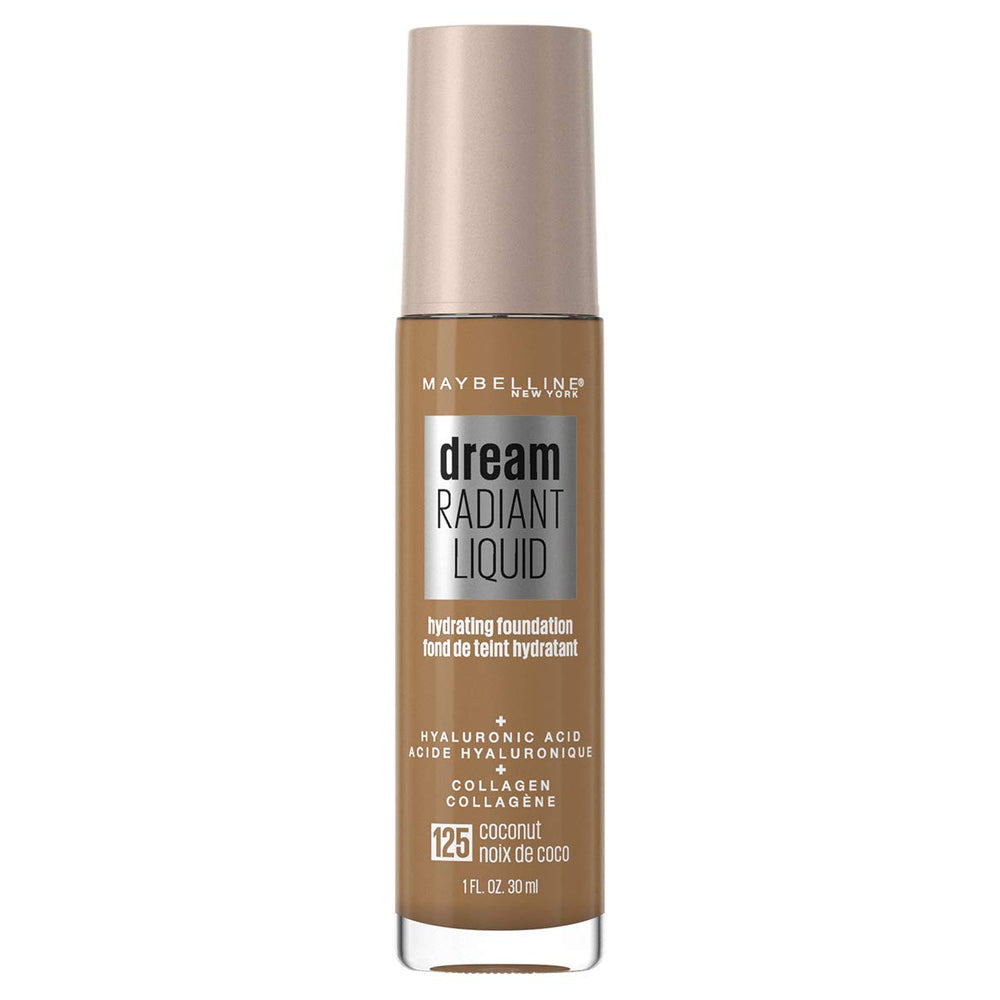 Maybelline front bottle showing brand and easy pump, highlights convenience
