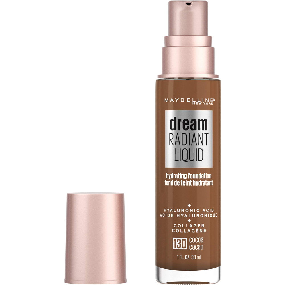 Maybelline front bottle showing product identity and easy application benefit