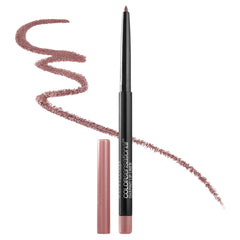 MAYBELLINE dusty rose tip close-up displaying self-sharpening point for precise lines