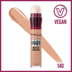 MAYBELLINE sponge applicator close-up demonstrating easy, precise application benefit