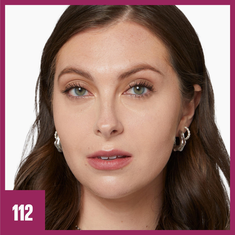 Maybelline foundation texture on skin showing smooth, blendable finish