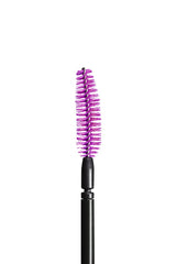 Maybelline mascara applied on lashes demonstrating lifted flared volume
