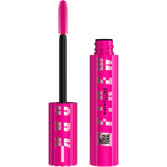 MAYBELLINE front packaging showing product name and brownish black shade for clear identification