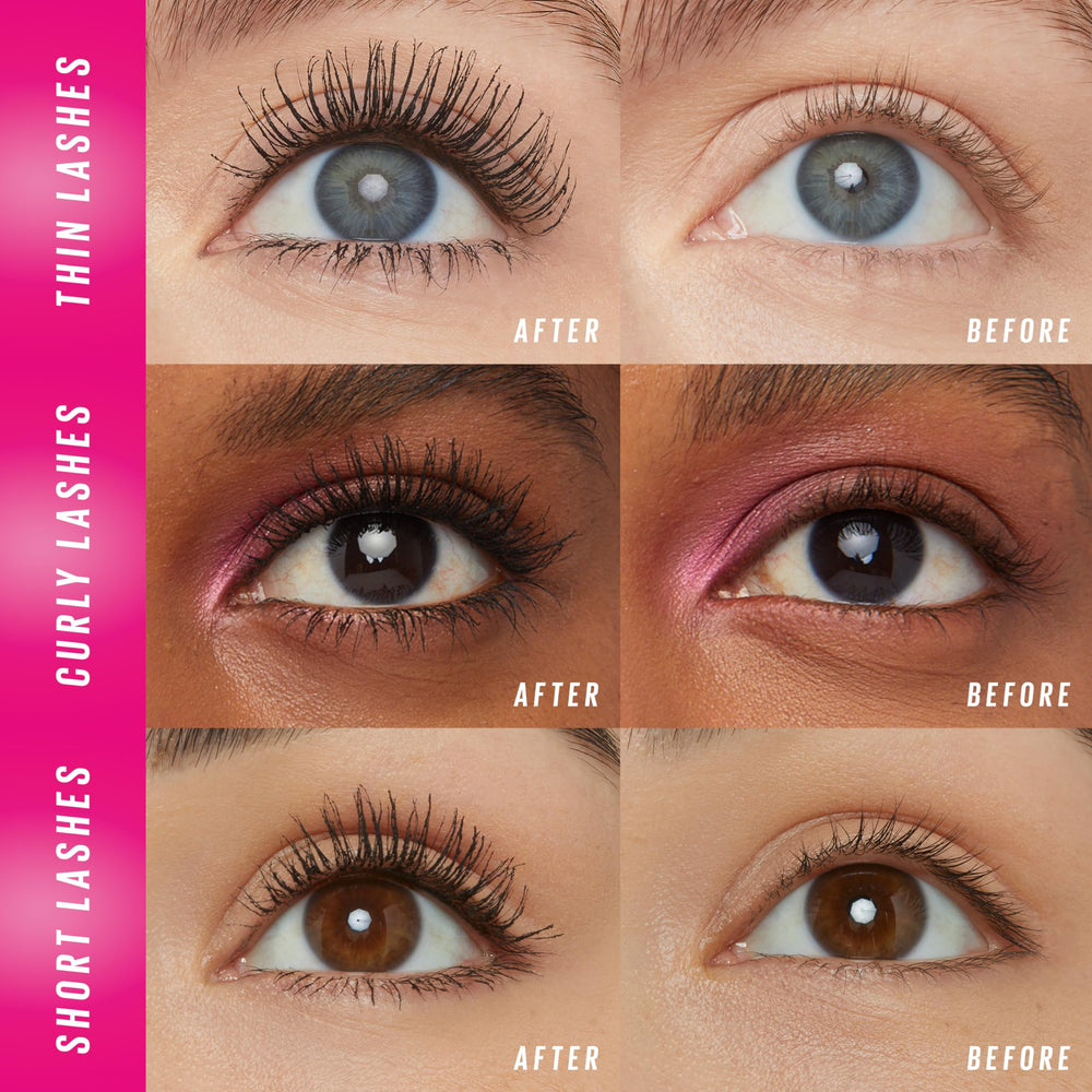 MAYBELLINE closeup of SuperSpark brush bristles highlighting precise lash separation benefit
