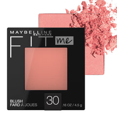 Maybelline Fit Me front compact showing shade and sleek packaging benefit portable