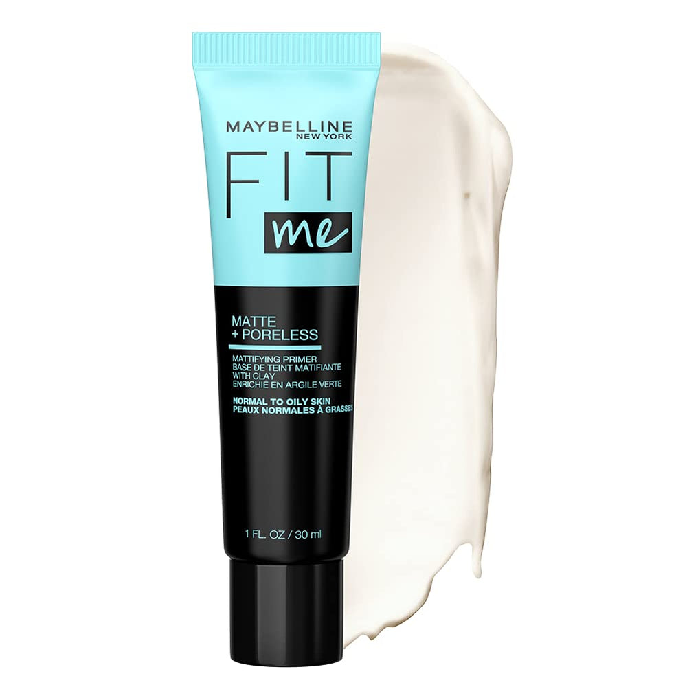 Maybelline close-up of clear gel texture, reveals lightweight blend benefit