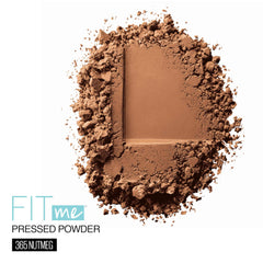 Maybelline Fit Me compact open with pan for seamless setting