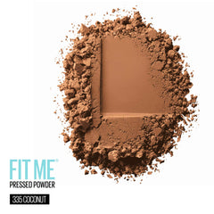 Maybelline Fit Me compact open revealing powder pan and mirror for on-the-go touchups and convenience