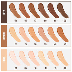 Maybelline Fit Me back label view showing tested formula and ingredient clarity