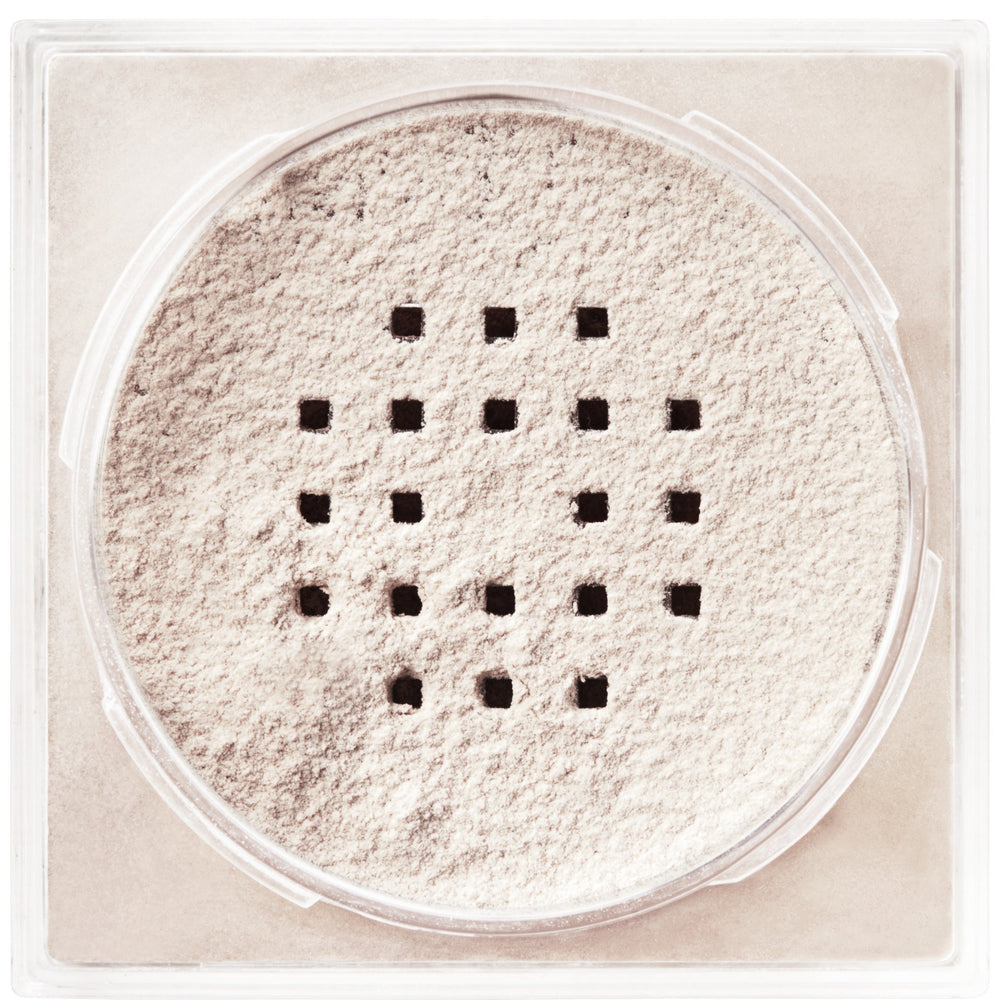 Maybelline Fit Me sifter close-up showing controlled dispensing benefit